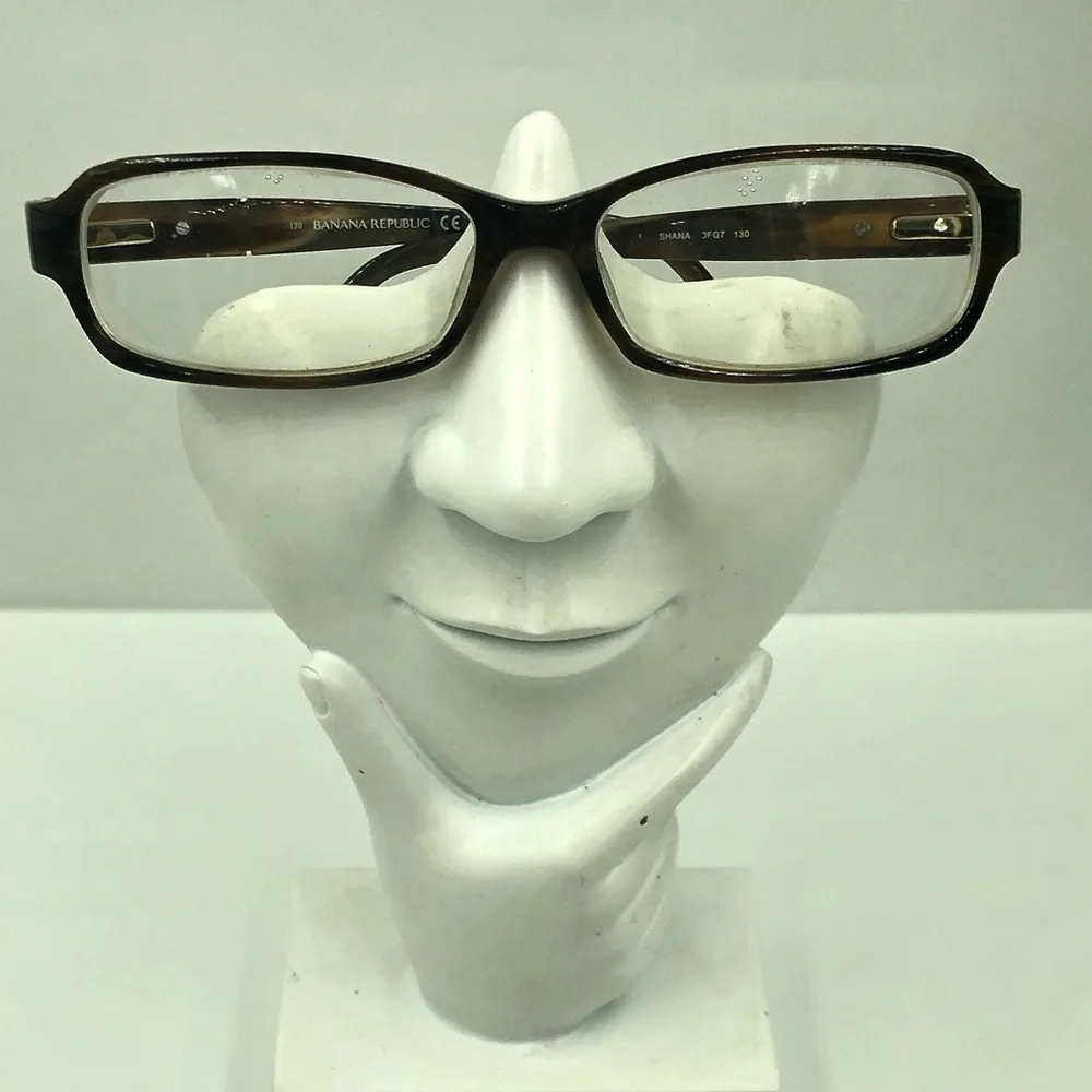 Banana Republic Brown Oval Sunglasses Frame
